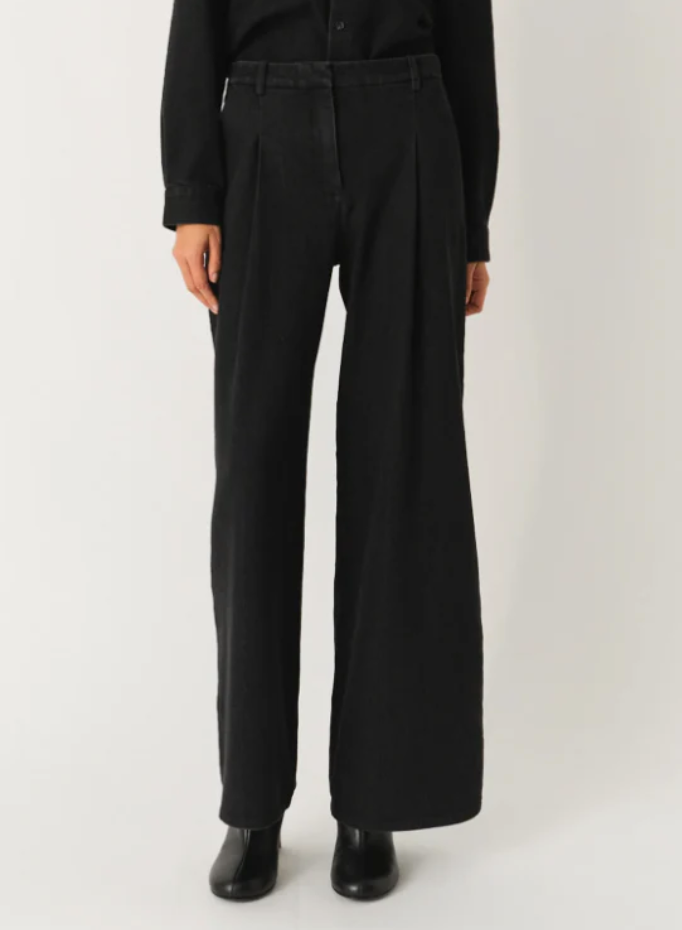 Merci Anagram Pants Black Denim Bukser